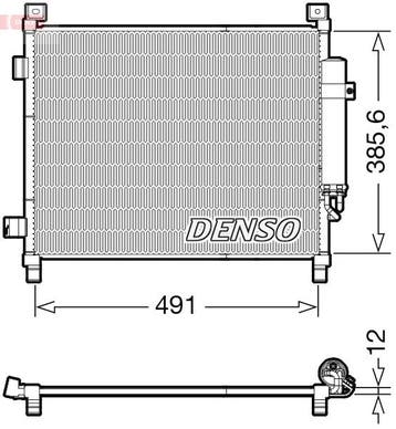 Airco condensor o.a: Nissan, Note (E12), Auto-onderdelen, Ophalen of Verzenden, Nieuw, Nissan