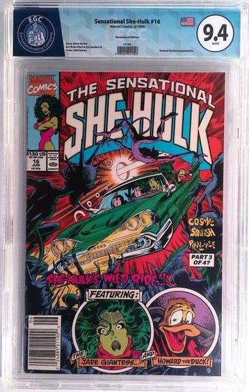 Sensational She-Hulk #16 - EGC 9.8 (Newsstand Edition) - 1, Boeken, Nieuw