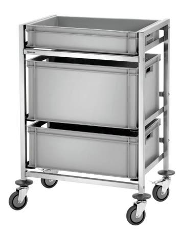 Bartscher Krattenwagen AK300 | 3 schappen | 720x500x965mm, Ophalen of Verzenden, Nieuw in verpakking