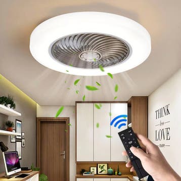 Plafondventilator met LED Lamp Stil met Afstandsbediening, Verzenden, Nieuw