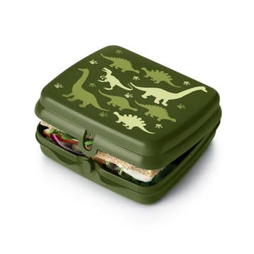 Tupperware Eco Sandwichdoos Dinos, Ophalen of Verzenden, Nieuw, Groen