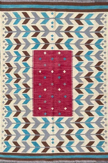 Designer Kelim - Kelim - 241 cm - 165 cm, Nieuw