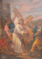 Duitse school (XVIII) - Jesus Kreuzigung