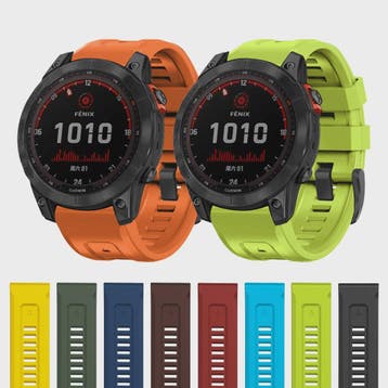 QuickFit Siliconen Horlogeband 22mm/26mm voor Garmin Fenix 7, Verzenden, Nieuw