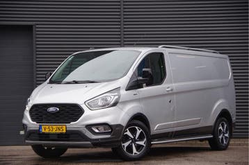 Ford Transit Custom 2.0 TDCI L2 ACTIVE 170PK AUT. TREKHAAK,, Automaat, Gebruikt, Leder en Stof, Diesel