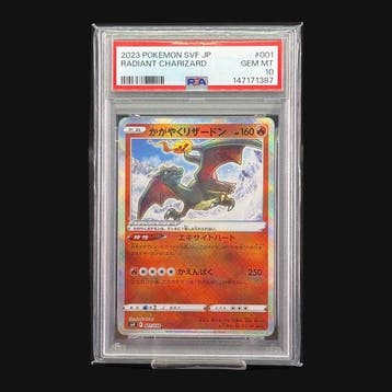 Pokémon - 1 Graded card - Charizard 001/038 - PSA 10 -, Nieuw