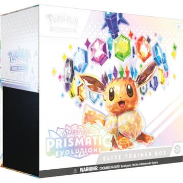 Pokémon TCG - Prismatic Evolutions Elite Trainer Box, Verzenden, Zo goed als nieuw