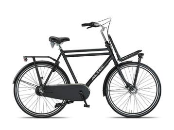 Altec Retro Transportfiets Mat Zwart + GRATIS KETTINGSLOT, Ophalen of Verzenden, Gebruikt, Overige merken