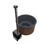 Welltub - Hottub Exclusive 1800 Thermowood met externe, Tuin en Terras, Zwembad-toebehoren, Verzenden, Nieuw