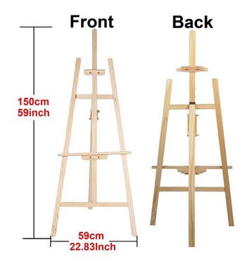 Professionele Houten Studio Schilderezel 150 cm, Verzenden, Nieuw