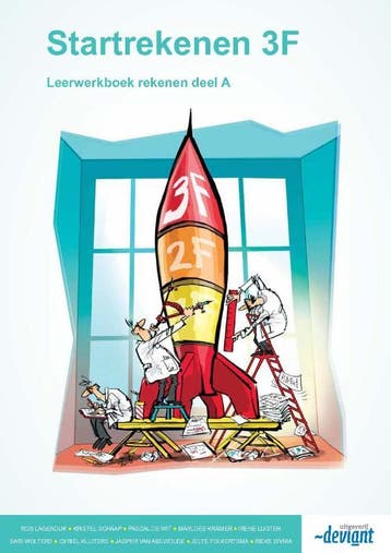 Startrekenen 3F Rekenen deel A deel Leerwerkbo 9789490998899, Verzenden, Zo goed als nieuw