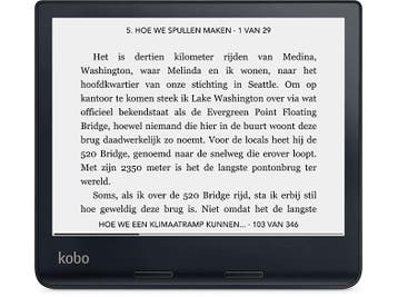 Kobo -  Sage  - 8 Inch - 32 Gb  - Zwart, Computers en Software, E-readers, Verzenden, 8 inch, 16 GB of meer, Nieuw