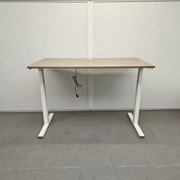 Assmann elektrisch zit-sta bureau | 2-motor | kleine schade, Ophalen of Verzenden, Nieuw