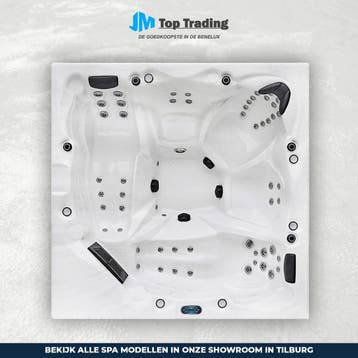Spa Tribano | 5 persoons | Jacuzzi | 230 x 230 x 92 cm, Ophalen, Nieuw, Vast