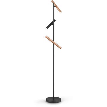 LED Vloerlamp - Musterring Calina - 3 Lichtpunten van 3 Watt, Huis en Inrichting, Ophalen of Verzenden, Nieuw, Metaal