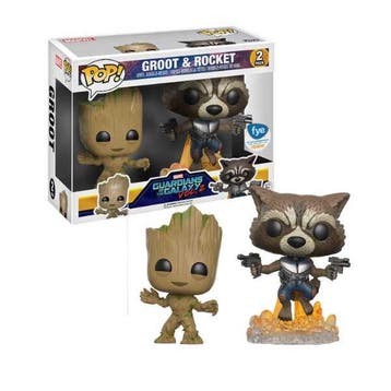 Funko Pop    Groot &amp; Rocket Vol 2  FYE, Verzenden, Nieuw