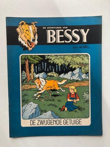 Bessy 12 - De zwijgende getuige - 1 Album - Eerste druk -, Boeken, Stripboeken, Nieuw
