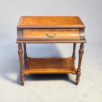 Bijzettafel - Cajón Central - Hout - Louis XVI-stijl