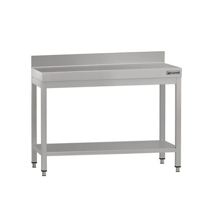 GGM Gastro | RVS werktafel ECO - 1000x600mm - met onderschap, Zakelijke goederen, Horeca | Meubilair en Inrichting, Nieuw in verpakking