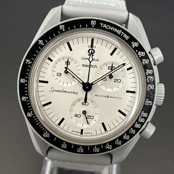 Omega x Swatch - MOONSWATCH - Zonder minimumprijs - SO33M106, Nieuw