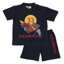 Fun2Wear - Shortama Pitstop - Navy Blauw - Maat 146/152 -..., Verzenden, Nieuw