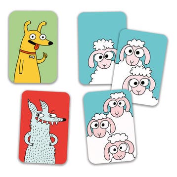 Djeco kaartspel SwipSheep - strate van €8,99 voor €8,09, Ophalen of Verzenden, Nieuw