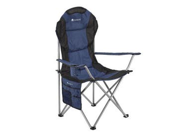 Veiling - Inklapbare Campingstoel / Vouwstoel Lido - Blauw, Nieuw