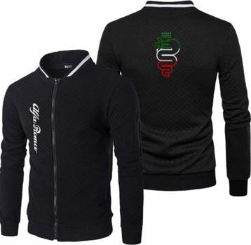 Vest voor de Alfa Romeo liefhebber zomer/lente ZWART, Auto-onderdelen, Nieuw