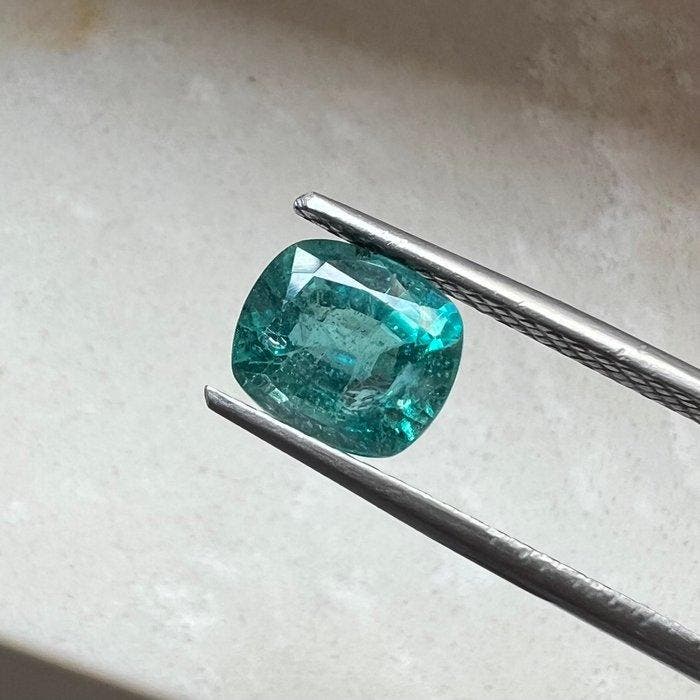 1 pcs Groen Smaragd - 2.40 ct - International Gemological, Sieraden, Tassen en Uiterlijk, Edelstenen