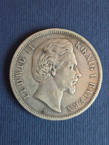 Duitsland, keizerrijk 5 Mark 1875 (Zonder minimumprijs), Postzegels en Munten