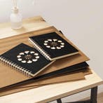 vidaXL Decorpanelen 12 pcs Zwart Eiken 30 x 42 x 0.27 cm, Hobby en Vrije tijd, Verzenden, Nieuw