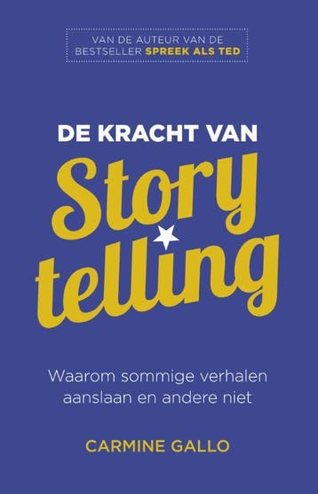 De Kracht Van Storytelling | Carmine Gallo | Nieuw, Ophalen of Verzenden, Nieuw, Carmine Gallo