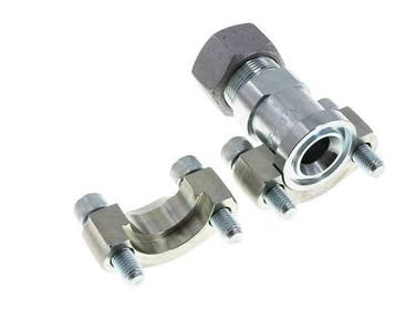 1 SAE Flens 6000 psi Staal met 25S (M36x2) ISO 6162-2, Verzenden, Nieuw