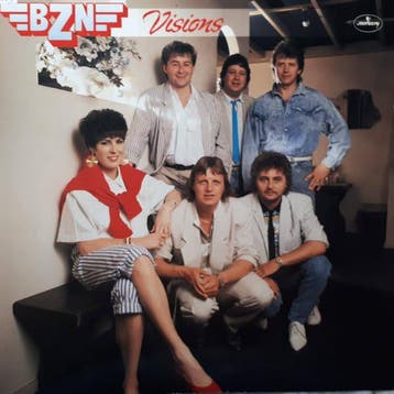 LP gebruikt - BZN - Visions, Verzenden, Zo goed als nieuw, Overige formaten