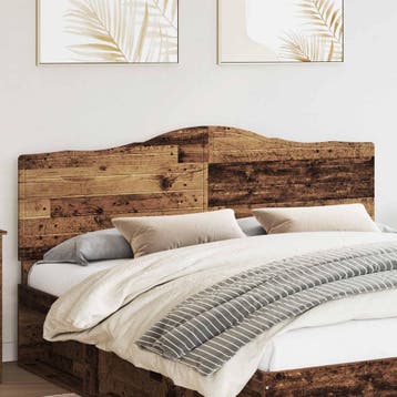 vidaXL Hoofdbord Oud Hout Bewerkt hout, Verzenden, Nieuw, Bruin, Hout