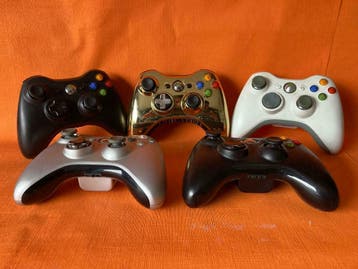 Xbox 360 Controller (origineel) veel keuze & garantie! vanaf, Spelcomputers en Games, Ophalen of Verzenden, Zo goed als nieuw
