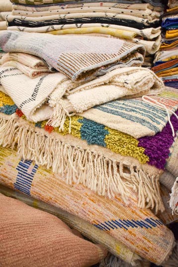 Handgeknoopt Berber vloerkleed op maat uit Marokko 100% wol, Ophalen of Verzenden, Nieuw