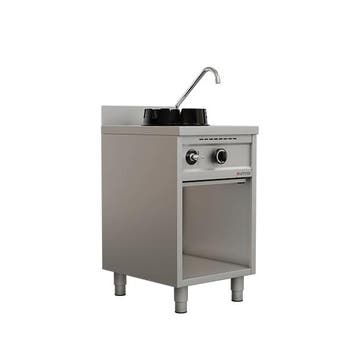 Unninox Wokfornuis | Gas | 1 Brander | 15kW | Waterkraan | O, Ophalen of Verzenden, Nieuw in verpakking