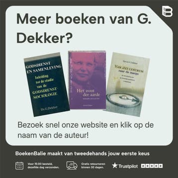 De kerk lost niets op - G. Dekker 9789025957018, Verzenden, Zo goed als nieuw, G. Dekker