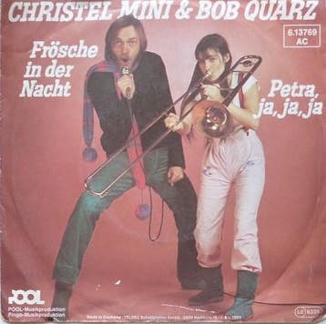 Single vinyl / 7 inch - Christel Mini - Frosche In Der Nacht, Verzenden, Zo goed als nieuw, 7 inch, Overige genres