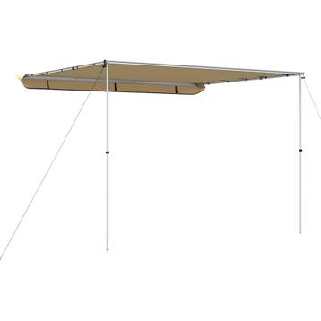 vidaXL Luifel voor camper en caravan 3,6x3x2,15 m beige, Verzenden, Nieuw, Tot en met 2