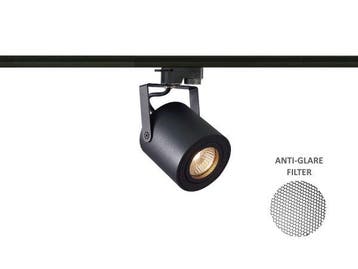 Veiling - 6x Railspot GU10 Armatuur cilinder zand zwart draa, Nieuw