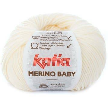 Katia Concept Merino Baby - 03 ecru - Wol Garen, Ophalen of Verzenden, Nieuw