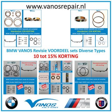 BMW VANOS revisie upgrade en reparatie VOORDEEL KORTING sets, Ophalen of Verzenden, Nieuw, BMW