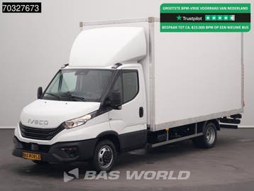 Iveco Daily 35C16 3.0L Laadklep NEW MODEL Dubbellucht 160PK, Stof, Gebruikt, Euro 6, Iveco