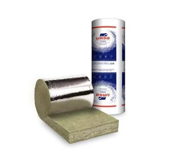 Glaswol met spijkerflens (Ursaroll) 5000x600x150mm Rd:3.75, Doe-het-zelf en Verbouw, Isolatie en Afdichting, Minder dan 4 cm, Nieuw