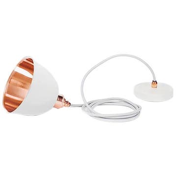 Nostalgia Lights Lamp Reserve (copper & Dusky Matte White, Ophalen of Verzenden, Zo goed als nieuw, Metaal