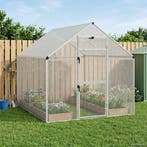 vidaXL Vogelkooi Zilverkleurig 181,5 x 221 x 173,5 cm, Dieren en Toebehoren, Verzenden, Nieuw