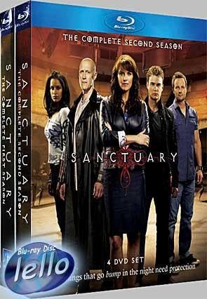 Blu-ray: Sanctuary, Seizoen 1 &amp; 2 (2008-10 Amanda Tapping)NW, Cd's en Dvd's, Ophalen of Verzenden, Nieuw in verpakking, Tv en Series