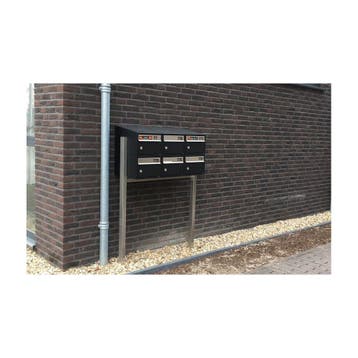 Brievenbusunit Brickset met statief 2-breed 2-hoog met dak -, Verzenden, Nieuw